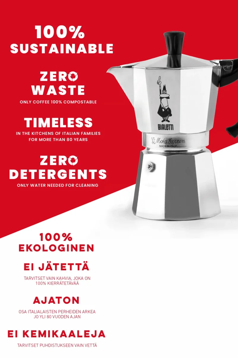 ESPRESSOKEITIN 6 k. Moka Express - Image 9